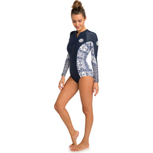 2019 Rip Curl Womens G-Bomb Long Sleeve Surf Suit Navy WLY6EW